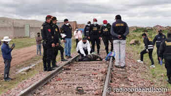 Juliaca: Septuagenario pierde la vida al ser atropellado por un tren en la comunidad de Esquentariachi - Radio Onda Azul