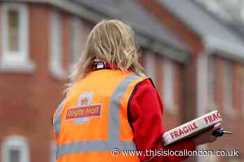 Royal Mail Covid delays in south east London today