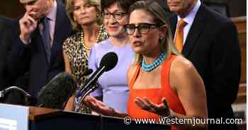 Dems Go Berserk When They See What Sinema Did With Her Hands Right After Nuking Their Filibuster Plot