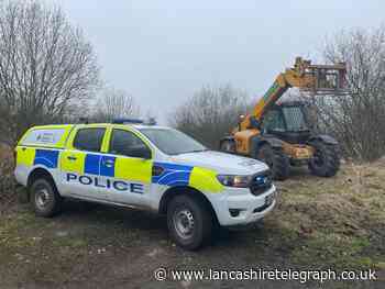 Chorley: Stolen JCB hidden in remote location returned to owners