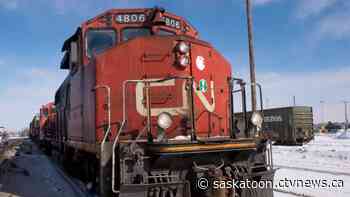 Train derailment reported near Allan, Sask.