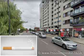 Man fined for not putting cigarette in the bin in Enfield