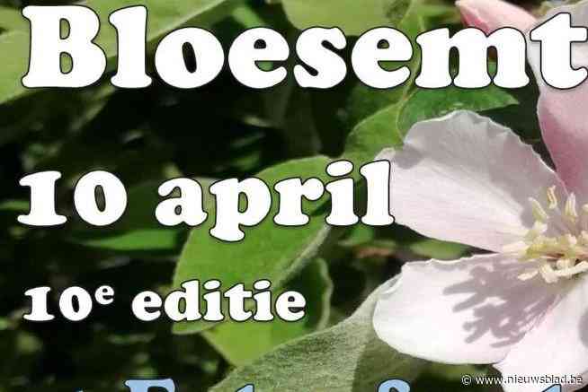 Bloesemtocht Linter viert feest voor 10de editie