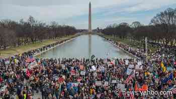 Anti-vaccine activists march in D.C. - a city that mandates coronavirus vaccines - to protest mandates - Yahoo News
