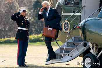 Biden huddling with European leaders on Russia's military buildup near Ukraine