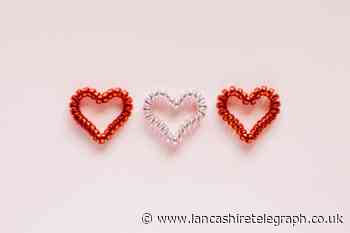 Valentine's Day decorations from The Works, Not On The High Street and more.