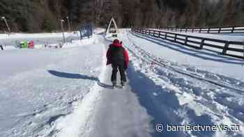 Oro-Medonte man creates epic skating trail in backyard - CTV News Barrie