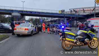 Essen: Schwerer Unfall am Steeler Bahnhof – zwei schwer Verletzte - DER WESTEN