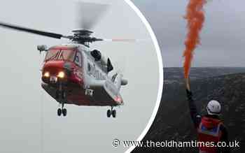 Dramatic pictures show rescue efforts after women injured near Dovestone - theoldhamtimes.co.uk