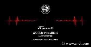 Alfa Romeo Tonale plug-in hybrid SUV set to debut on Feb. 8     - Roadshow
