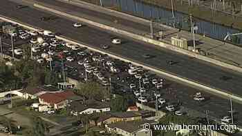 Pedestrian Hit by Car on Turnpike in Miami-Dade