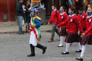 Los niños participan en desfile en honor de Allende - News San Miguel