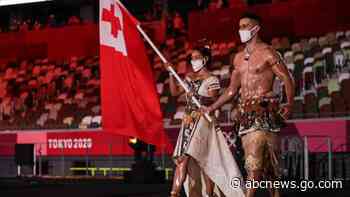 WATCH:  Tonga flag bearer working to help homeland after devastating volcano, tsunami