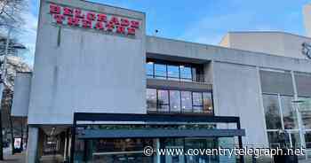 Coventry's Belgrade Theatre brings back original sign from 1950s - Coventry Live