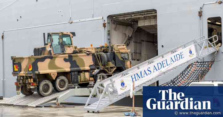 Covid outbreak strikes Australian aid ship bound for virus-free Tonga