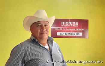 Chuy Jiménez aspira a la presidencia de San Juan del Río - El Sol de Durango