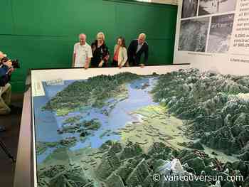 Challenger relief map of province back on display at B.C. Sports Hall of Fame