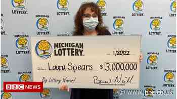 US woman finds $3m lottery ticket in junk email folder