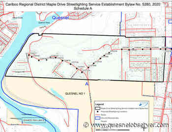 Maple Drive streetlights installed in Quesnel – Quesnel Cariboo Observer - Quesnel - Cariboo Observer