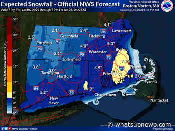Weather Alert: Winter Storm Watch in effect for all of Rhode Island – Storm expected late Thursday into Friday - What'sUpNewp