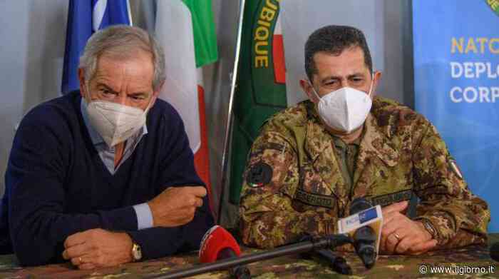 Gallarate, Figliuolo: "La Lombardia studia un hub per combattere le emergenze sanitarie" - IL GIORNO