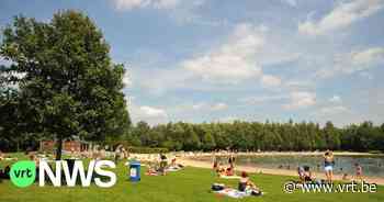 Rood water Plas Rotselaar komt van blauwalgen - VRT NWS