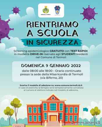 Termoli, screening epidemiologico gratuito per gli studenti residenti in città - isnews