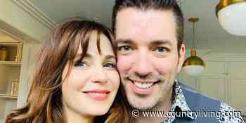 'Property Brothers' Star Jonathan Scott Just Shared Never-Before-Seen Photos with Girlfriend Zooey Deschanel - Country Living