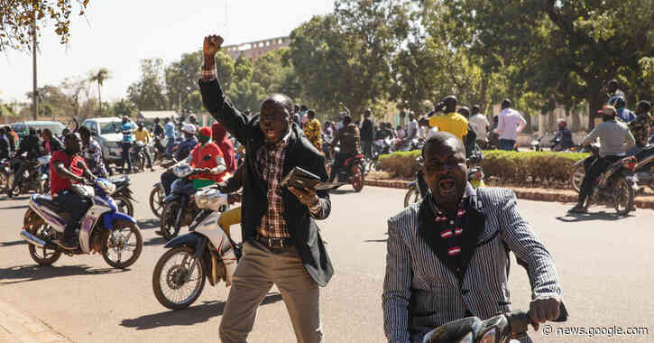 Burkina Faso President Ousted in Military Coup - The New York Times