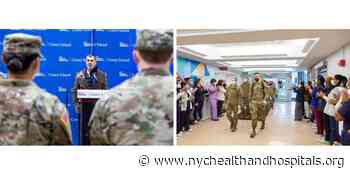 Coney Island Hospital Welcomes Military Medical Team - nychealthandhospitals.org