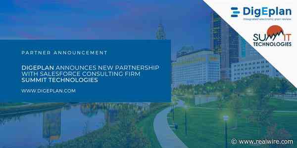 DigEplan Partners with Summit Technologies to Bring Digital Plan Review to Salesforce Customers