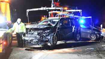 Unfall auf Autobahn: Fünf Verletzte auf A6 bei Mannheim - SWR