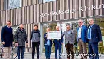 24.000 Euro für die Kinder- und Jugendpsychiatrie des kbo-Heckscher-Klinikums gesammelt