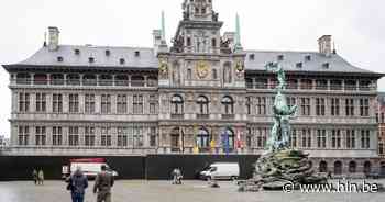 Stadhuis wordt stilaan weer zichtbaar | Antwerpen | hln.be - Het Laatste Nieuws