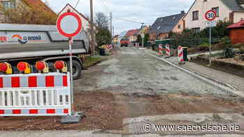 Riesa: Bauarbeiten an der Friedrichsstraße dauern länger - Sächsische.de