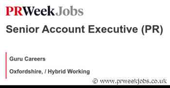 Guru Careers: Senior Account Executive (PR)