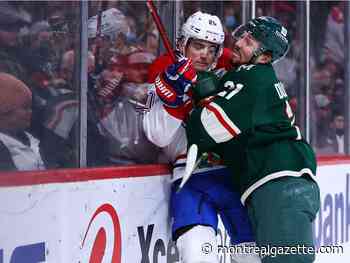 About Last Night: Habs end road trip with 8-2 loss to Wild