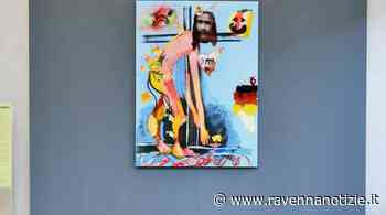 Alla Sala del Mosaico della Biblioteca Classense di Ravenna l'opera "Me and Him" di Alessandro Pessoli - RavennaNotizie.it