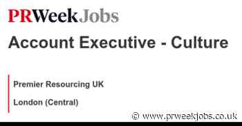 Premier Resourcing UK: Account Executive - Culture