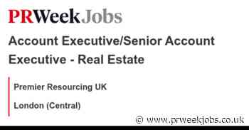 Premier Resourcing UK: Account Executive/Senior Account Executive - Real Estate
