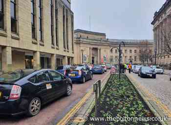 Taxi drivers protest Clean Air Zone plans in Bolton for second time - The Bolton News