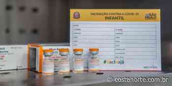 Bertioga inicia vacinação de crianças de 9 a 11 anos - Costa Norte