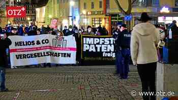 Einsamer Protest: Jenas Ritter von der traurigen Gestalt