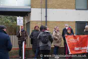 Eviction Resistance protest over Waltham Forest empty homes