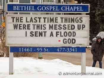 Edmonton weather: Staying warm for a bit but not hot enough to clear your sidewalk