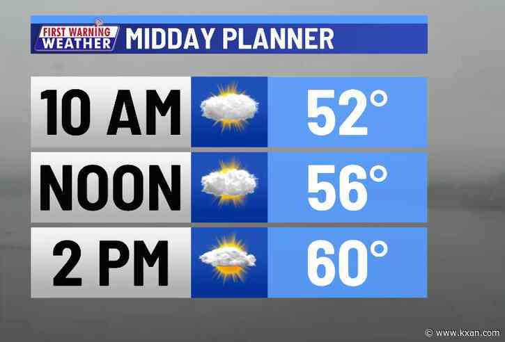 Morning fog slow to clear, milder afternoon follows