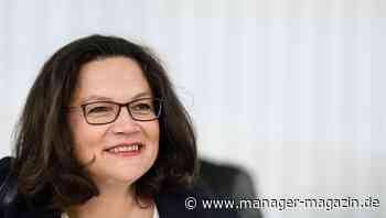 Bundesagentur für Arbeit: Andrea Nahles zur neuen Chefin ernannt