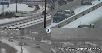 WATCH NOW: As snow moves out, cold temperatures move in - nwitimes.com