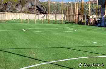 Catania, nuovo prato per il campo di Nesima: "Riqualificazione quasi finita" - FocuSicilia