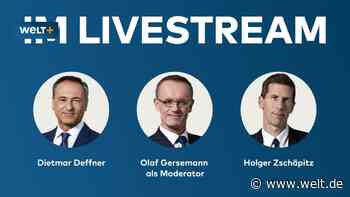 Deffner, Gersemann und Zschäpitz im Gespräch mit WELT-Lesern